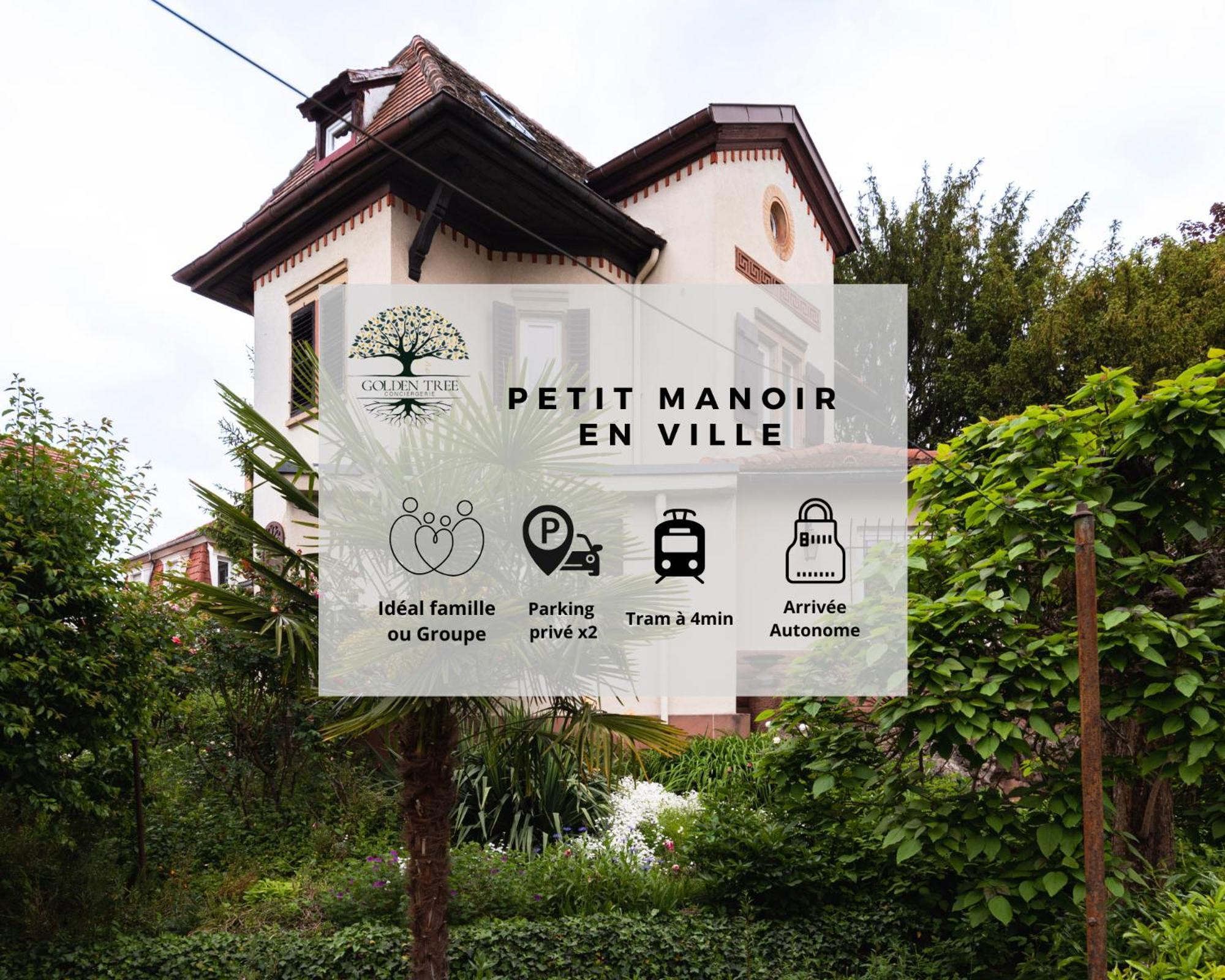 Petit Manoir En Ville - Parking Prive - 15 Min Hyper-Centre ستراسبورغ المظهر الخارجي الصورة